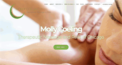 Desktop Screenshot of mollycoeling.com